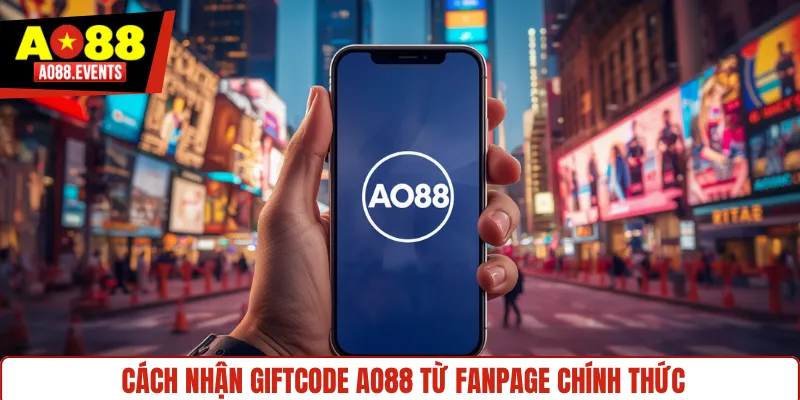 Cách nhận giftcode AO88 từ fanpage chính thức